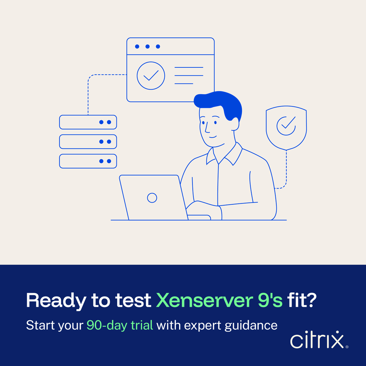citrix's tweet photo. Did you know you can try Citrix #XenServer 9 free for 90 days? 👀

Run real workloads in your own environment and evaluate how it performs before making a decision. A simple way to test fit and operational impact.

Start your trial: https://t.co/cYxD9vTsTm https://t.co/suEZ76ECsz