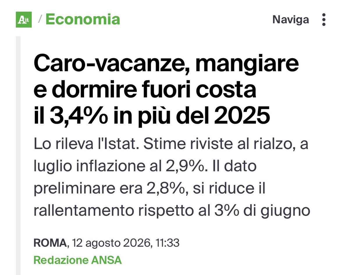 annaritab72's tweet photo. Scandaloso
#estate
#crisi https://t.co/X2AZfH3MjU