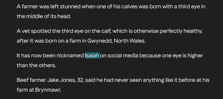TrenchCaesar's tweet photo. The cow's real name is $ISAIAH

CA: 8nrjfc4kfjC8SuJVAjELxwox2vp74AnewsjCqdMpump

https://t.co/t0nY6r8mVc https://t.co/f2IhyczyN0