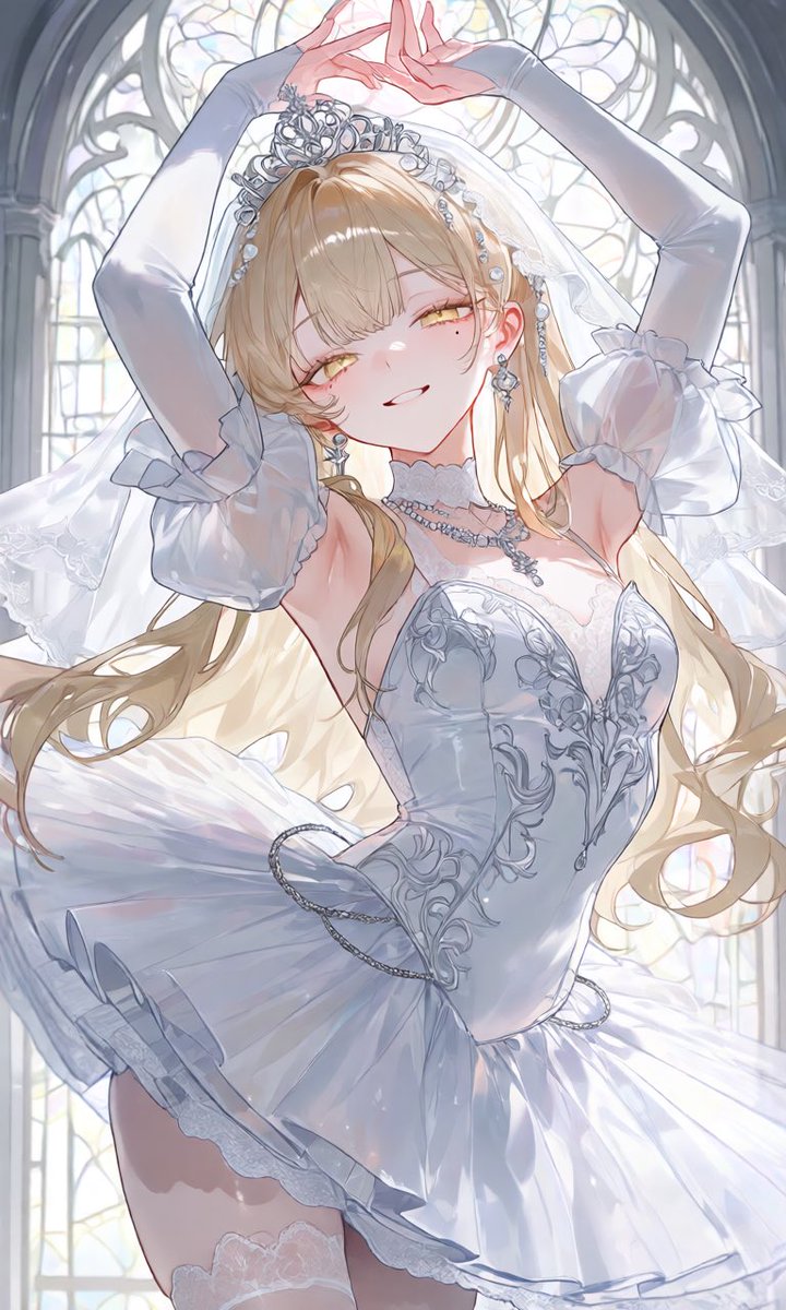 o3So_z's tweet photo. はやみちゃんのプロンプトお借りしました❣️
バレリーナのスカートもヴェールもかわいすぎる🩰♡♡ https://t.co/lvLa7R2fbL