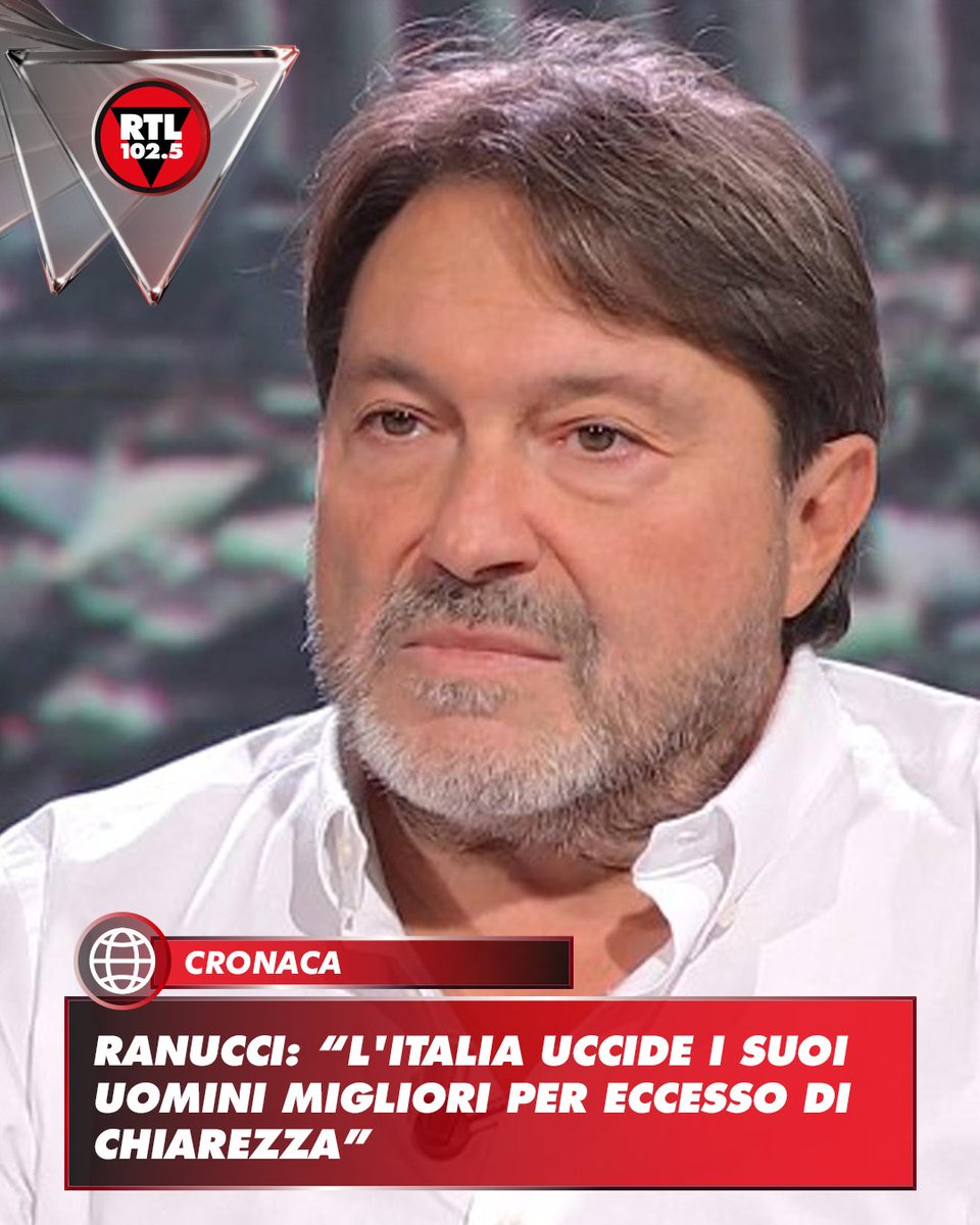 rtl1025's tweet photo. 🗣️ "Ho imparato, seguendo per anni il filo che lega Aldo Moro a Piersanti Mattarella, e Piersanti Mattarella a Giovanni Falcone e Paolo Borsellino, che la storia italiana non uccide mai i suoi uomini migliori per debolezza: li uccide per eccesso di chiarezza. Muoiono tutti nello stesso modo, non tanto per la pallottola o per il tritolo, quanto per aver visto un attimo prima degli altri il disegno di cui erano parte, e per aver tentato, con l'ingenuità di chi crede ancora nella verità come in un bene comune, di raccontarlo a voce alta". Lo scrive Sigfrido Ranucci su Facebook in un post dal titolo "La voce che spaventa".

📷: ANSA/RAI