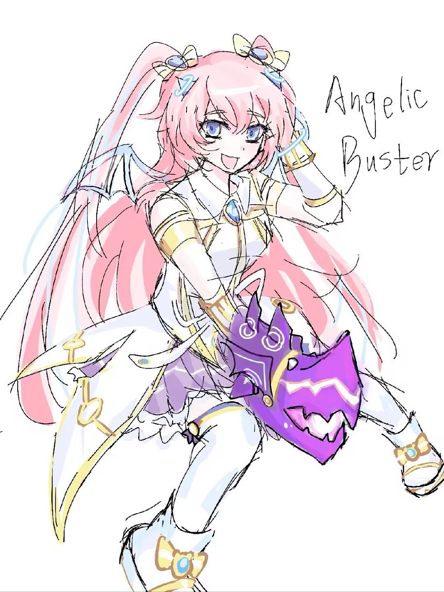 orangestar111's tweet photo. #maplestory #AngelicBuster
天使萌呀 https://t.co/wNB4hLeC5u