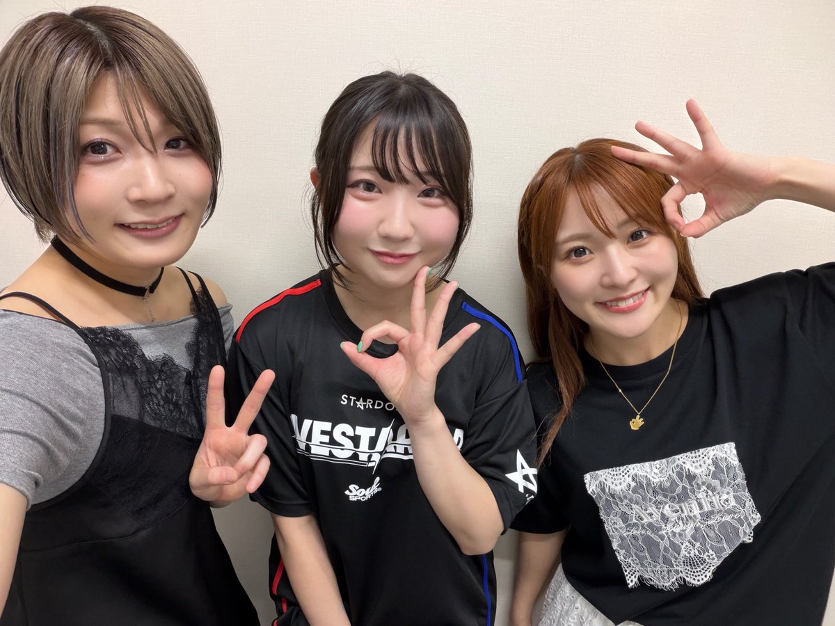 anou_saori's tweet photo. #いまスタ ありがとうございます！
大江さん��渡瀬さんありがとうございます😊

なつみさんは本番前にしっかり台本を読み込んでイメージして本番に挑むタイプです！
その模様はこちらから👍👌 
▶︎https://t.co/L15vgw8hP6 https://t.co/Xu9ysdqPSO