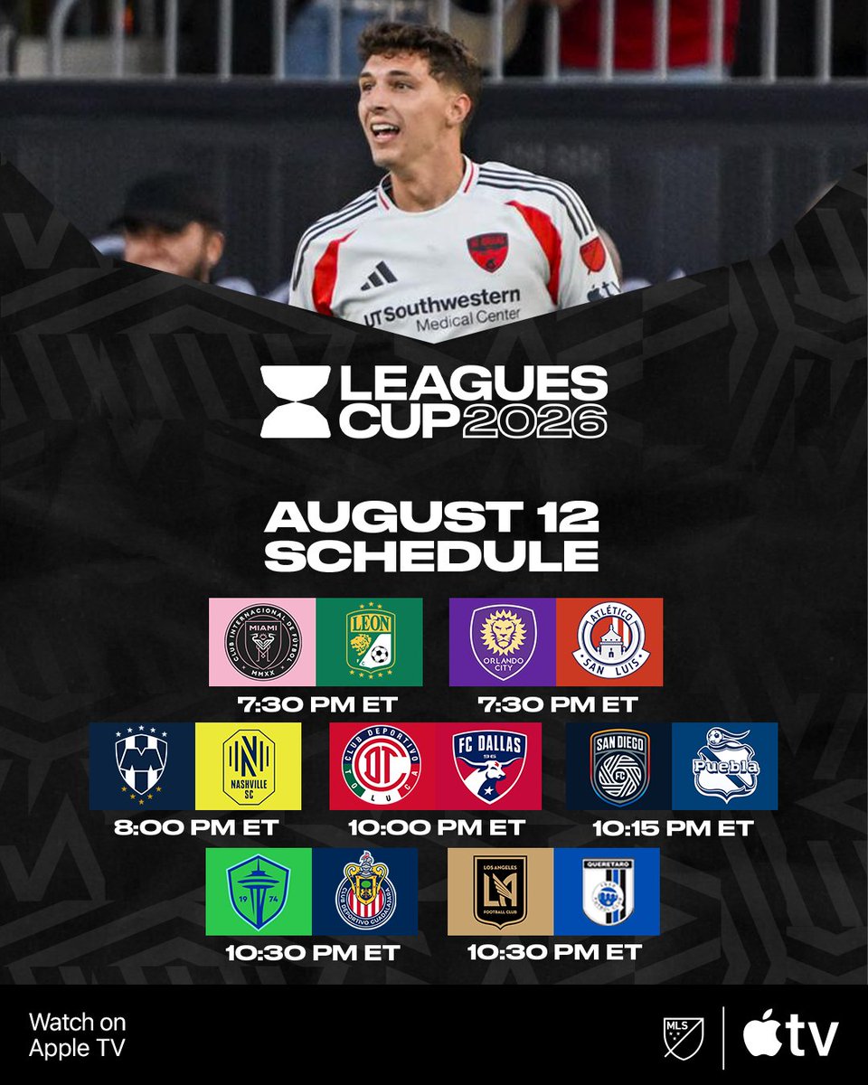 MLS's tweet photo. Some will rise, some will fall tonight in @LeaguesCup. 👀 https://t.co/iVyt4UQ8L8
