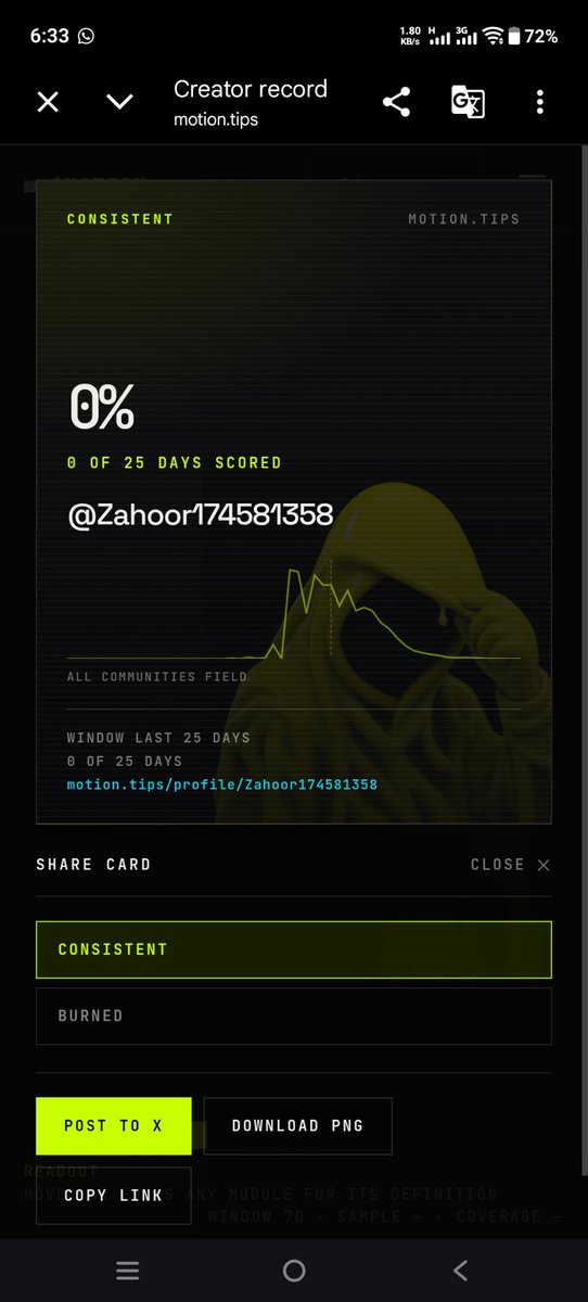 Zahoor174581358's tweet photo. Building momentum, one tip at a time. ⚡️

@tipmotion is making every interaction count  and $MOTION is where the movement begins.
👉Like 
👉Comment $MOTION  1000
👉Retweet 

Stay active. Stay early. Keep moving. 🚀

#MOTION #TipMotion #CryptoRewards https://t.co/Tc9DtscwBc