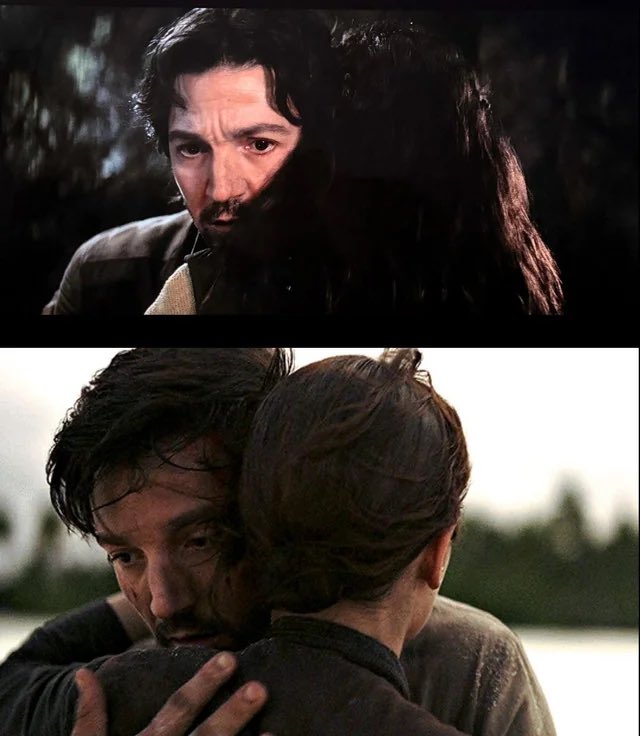 CHARLOT21755647's tweet photo. I think about this art often and wonder if Cassian is remembering this moment at the end 🥺
#Andor #RogueOne https://t.co/BxStiwcQHf