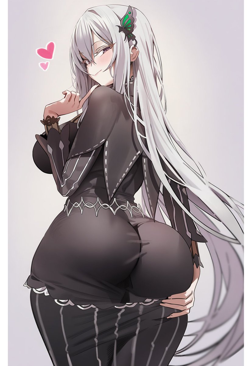 Checkop98's tweet photo. Echidna Rezero sfw https://t.co/gH76gdQz58