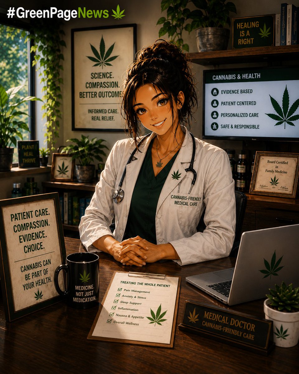 GreenPageNews's tweet photo. Healthcare is built on knowledge, compassion, and informed decisions.

Medical professionals who discuss cannabis with patients are another part of today's legal cannabis landscape.

Join the Cannabis Industry Today!

#GreenPageNews #Cannabis #MedicalMarijuana #Healthcare #Jobs https://t.co/9pnyqCE7e8