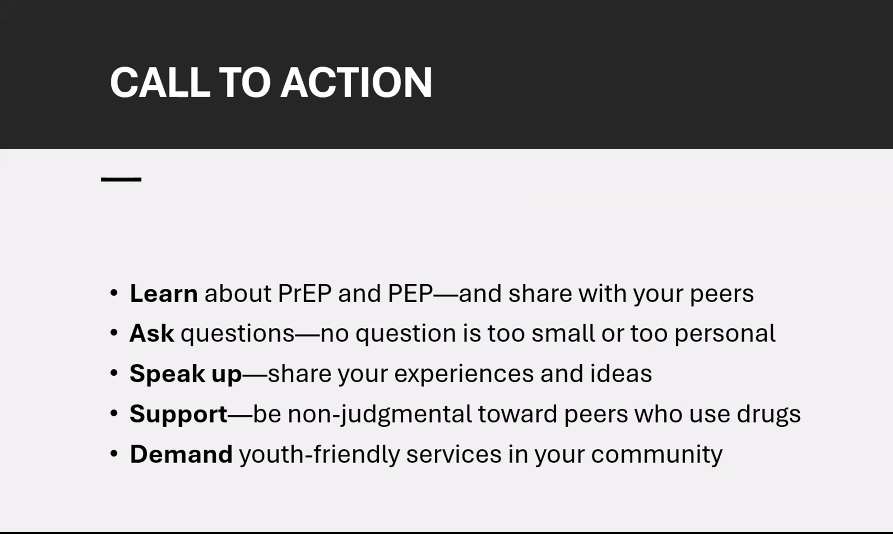 Saafricango's tweet photo. Prof. Morenike shares her key message on PrEP and PEP, powerful tools in the fight to prevent new HIV infections among Africa's youth.
Know your options.
Talk to your fellow peers about PrEP and PEP today.
#InternationalYouthDay2026 #SAA #SocietyForAIDSinAfrica #YouthLed #EndAIDS https://t.co/ASIwibBHK4