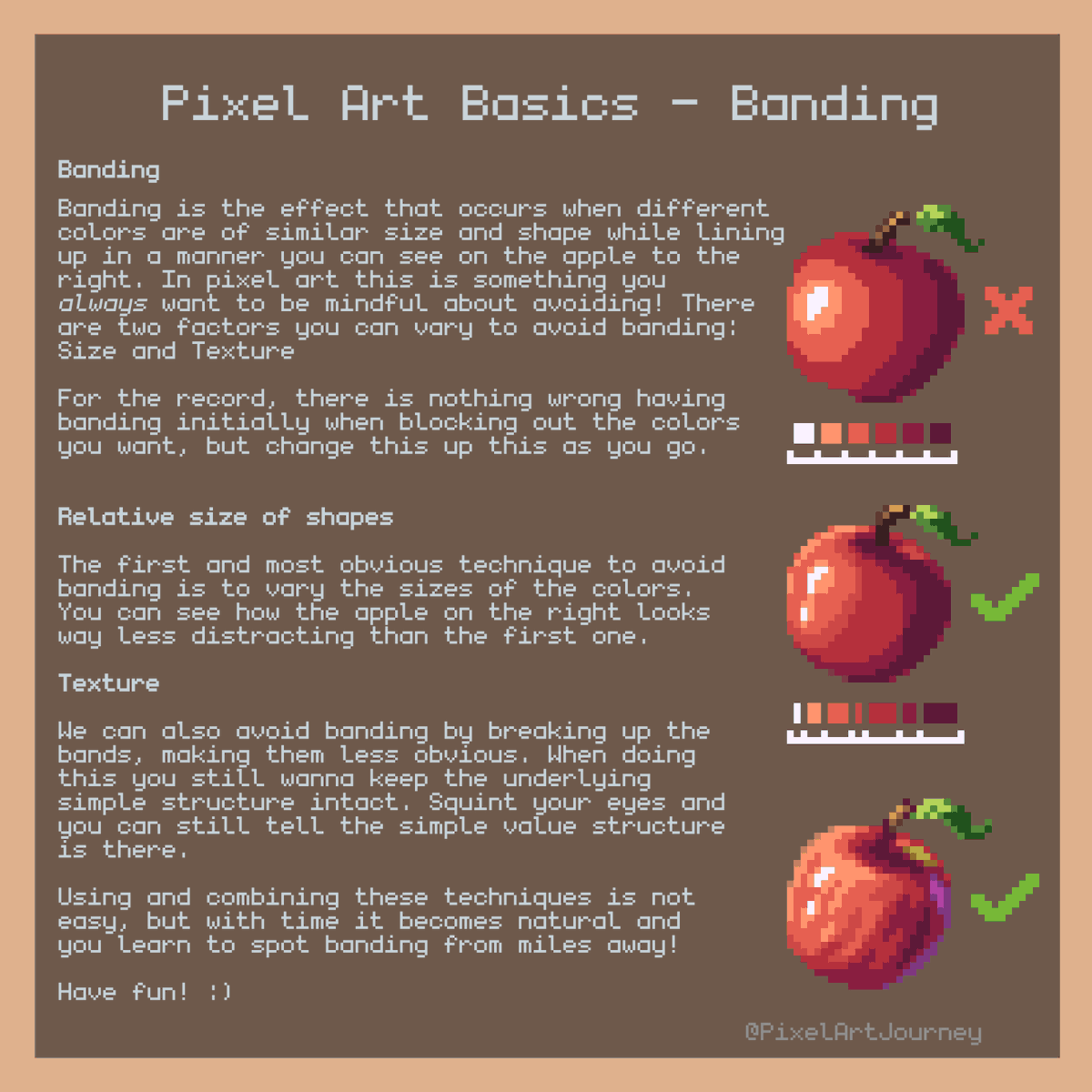 PixelArtJourney's tweet photo. Time to get into pixel art 🫵 https://t.co/mbNxLo8bg5