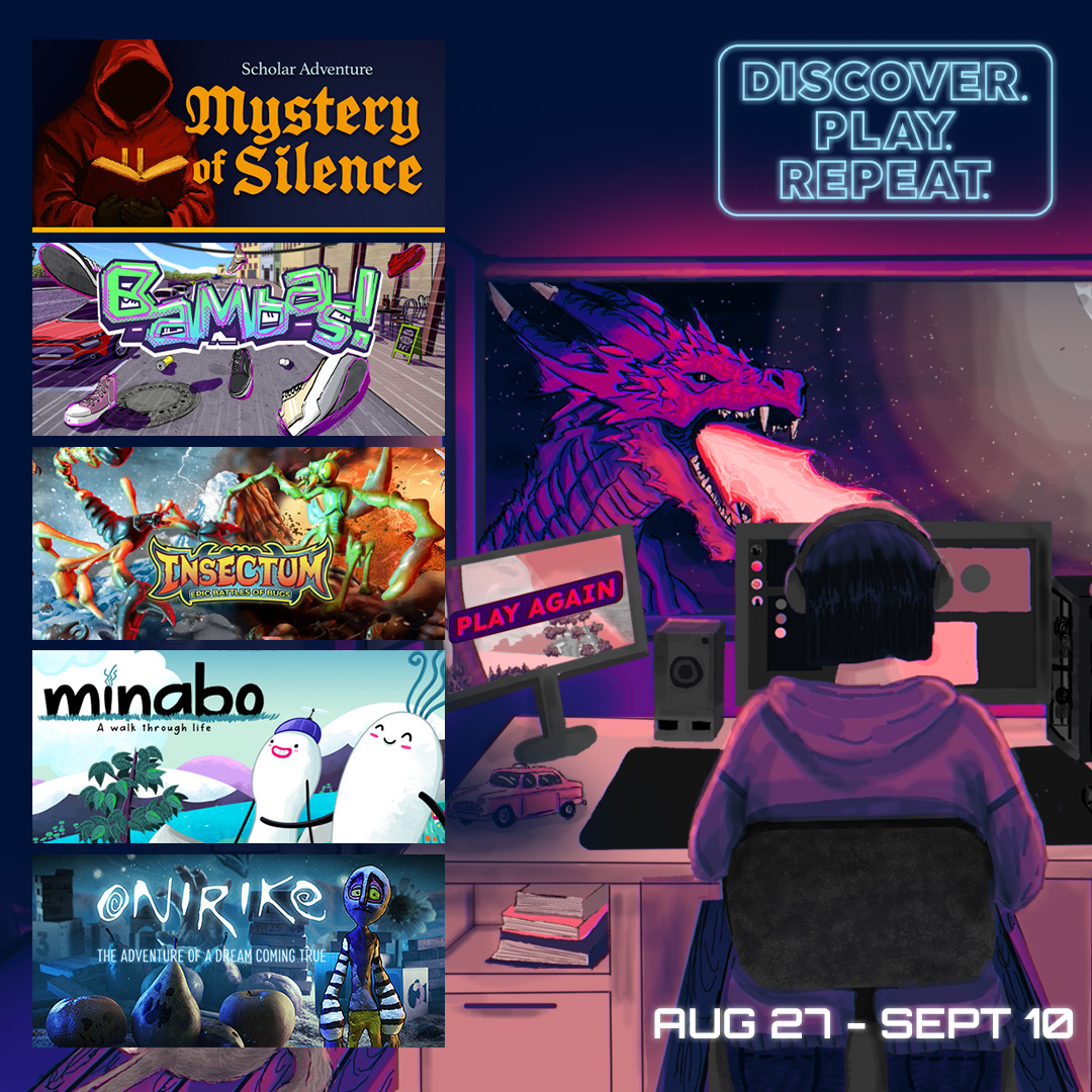 devilishgames's tweet photo. Several of our games have been selected for Steam’s “Discover. Play. Repeat.” event, and they’re on sale! Head over to our page and check them out!

https://t.co/uKEABGQqYC

#indiegames #indiedev #steamsale https://t.co/wcZxsopnOl
