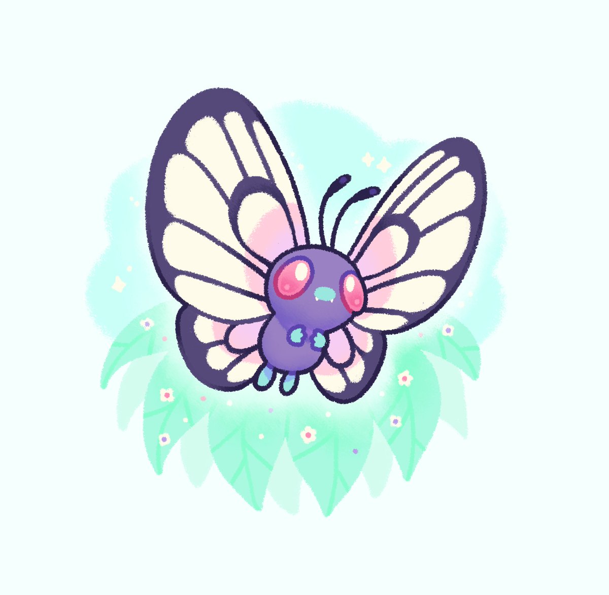 _binnybun_'s tweet photo. butterfreeee #pokemon https://t.co/9QrMjqNemI