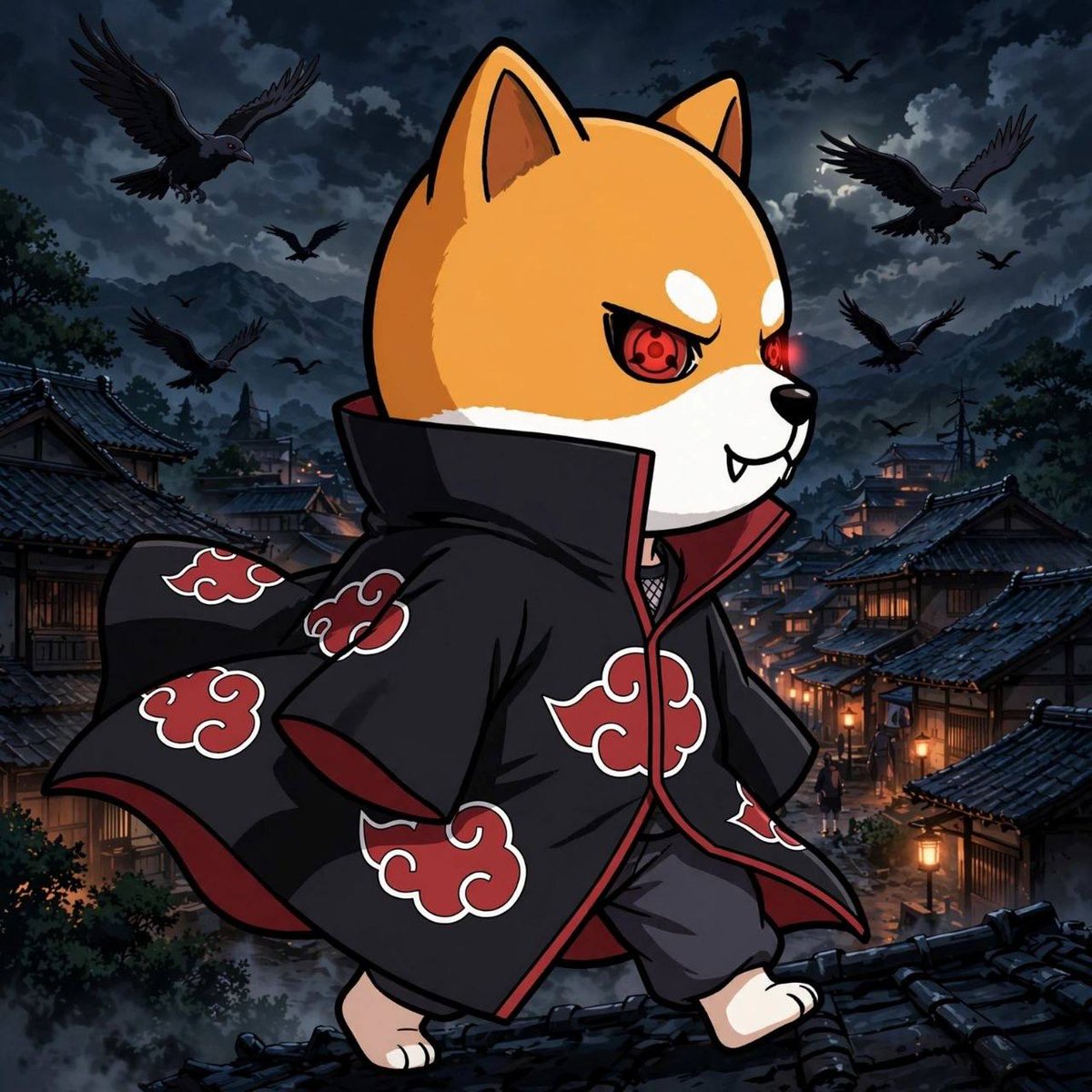 thebabyshib's tweet photo. Akatsuki’s newest recruit☁️ https://t.co/DK2qtu4eXD