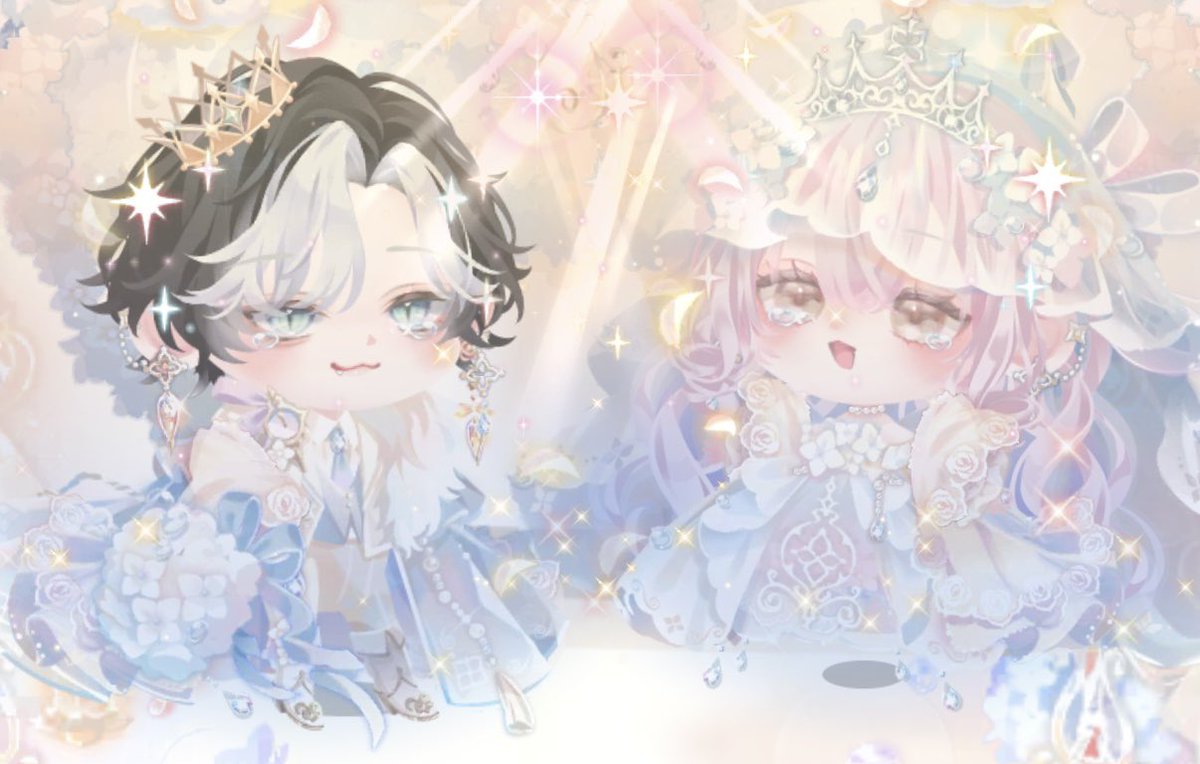 dhvxjq's tweet photo. 交換していただけて涙双子分揃った😭✨
結婚おめでとうo(^-^)o♡♡♡ https://t.co/j6BnkPibdZ