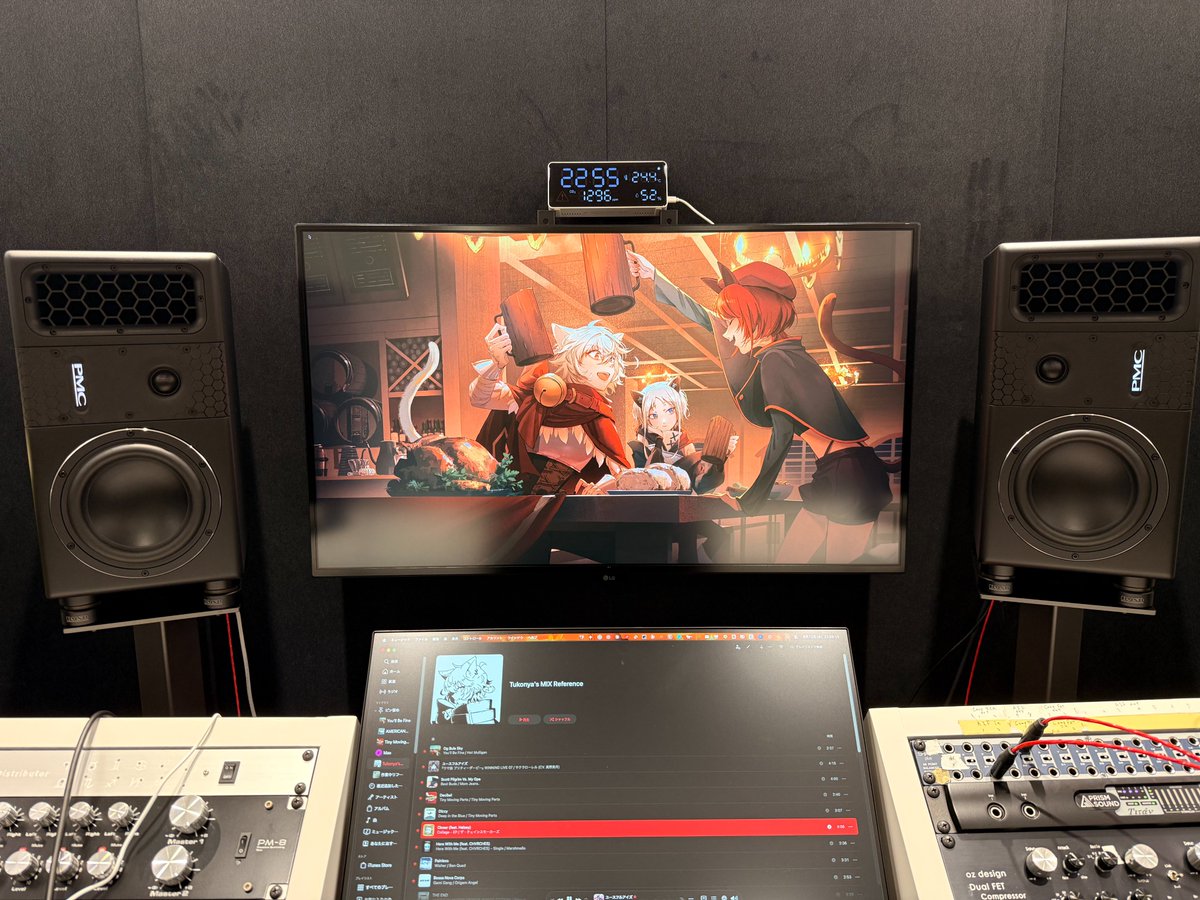 tuko1573's tweet photo. クォーツレゾネーターを導入してみた(共振を止めるシール)
@Audio_CORE_miya さん、今日もありがとうございました！ https://t.co/tdPQ4hIBip