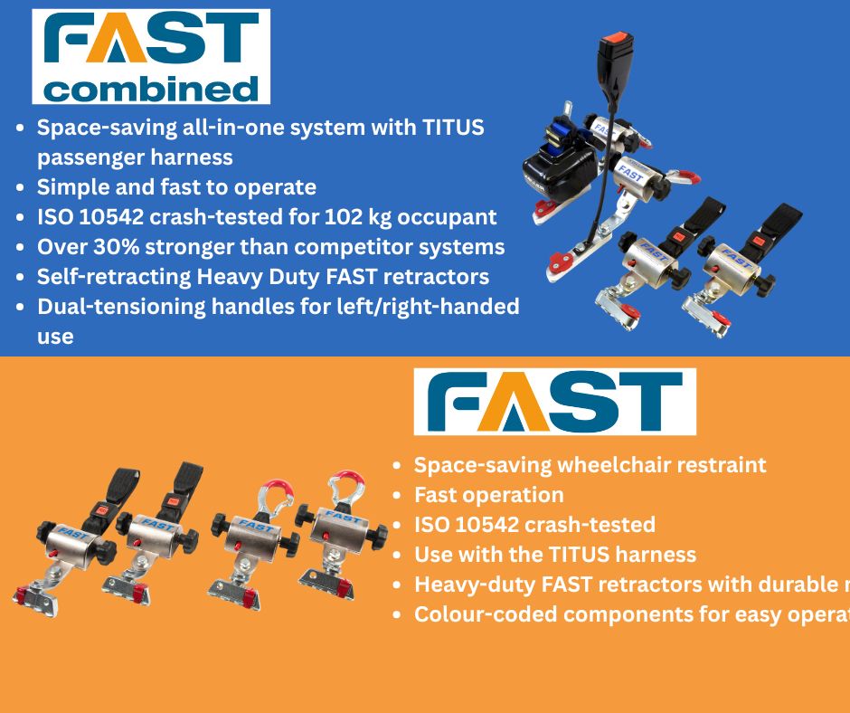 Kollerltd's tweet photo. Koller’s FAST wheelchair restraint systems are developed for accessible vehicles where dependable wheelchair and passenger securement is essential.
To find out more about the FAST range, visit https://t.co/QFVx7pbGPU
#AccessibleTransport #WheelchairRestraints #Minibus #Taxi https://t.co/bNtaxK3Ayp