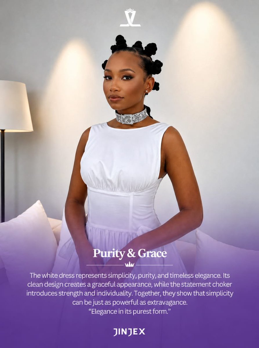 _JINJEX_'s tweet photo. Before you introduce yourself…

Your outfit already has a story to tell.

What story would you love to tell?

Comment one word that describes your style.

JINJEX — Exclusive Presence.

#JINJEX #CrownPrestige  #Creativity #StylePsychology   
@abikeshugaa @Enioluwa @TemiOtedola https://t.co/c550PpqGub