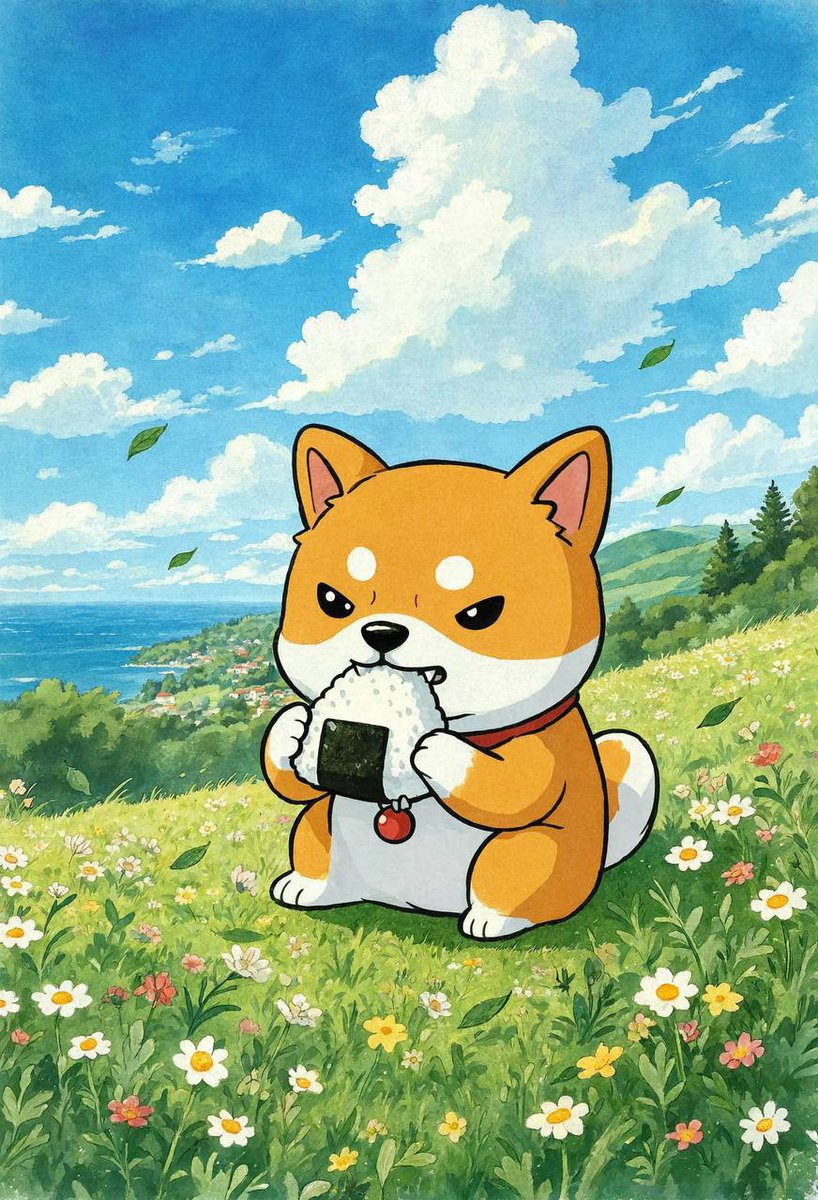 thebabyshib's tweet photo. Baby Shiba’s picnic spot https://t.co/hyL4la963Z