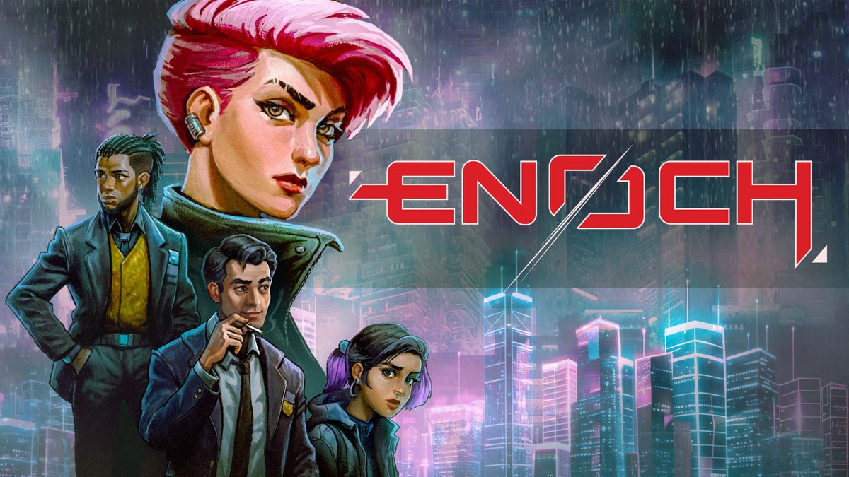 ChildrenEnoch's tweet photo. It's #WishlistWednesday! Wishlisting won't cost you a cent, and it's the single biggest lever I have as a solo dev with zero ad budget. If you love scifi point&amp;click, go for it! Wishlist link in the comments https://t.co/KJuAnxmb7L