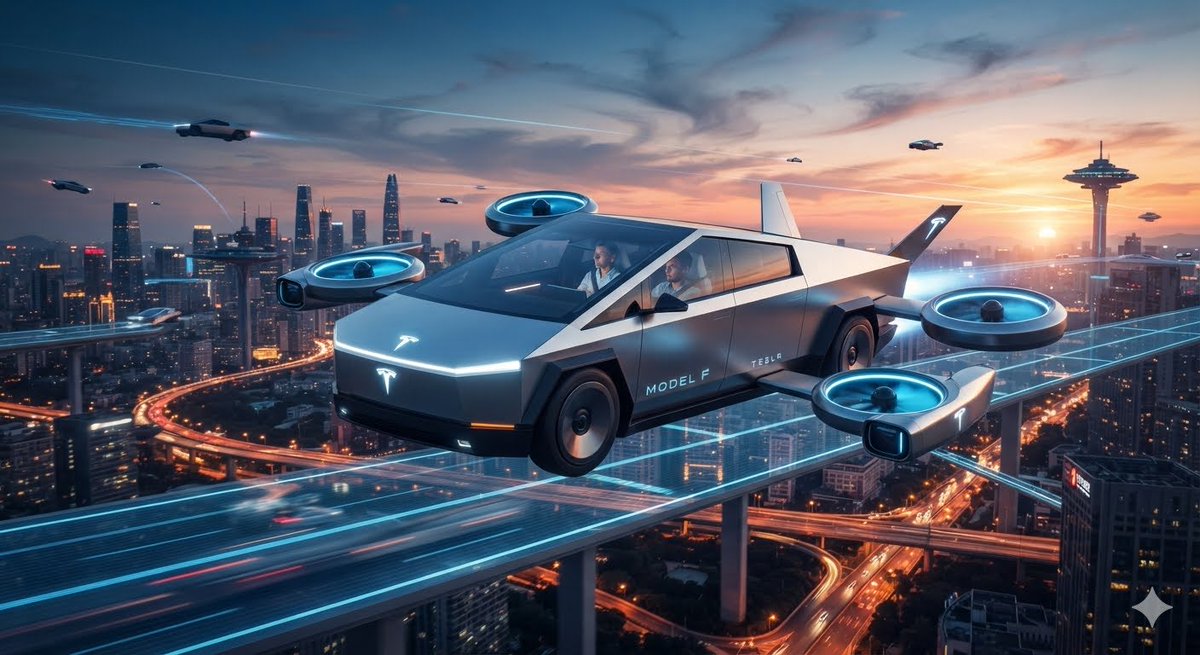 EdwardTSPXAi's tweet photo. #elonmusk “You will get flying cars” 🕺🏼
It is all very possible With #Ai 😎 https://t.co/IMlXXgK8Jy