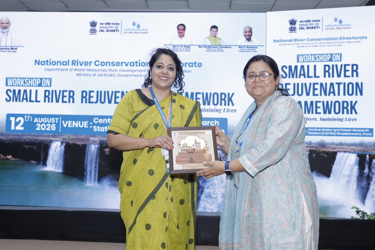 NRCD_MoJS's tweet photo. Community Participation, Citizen Science & Nature-Based Solutions 

At Technical Session-III of the Regional Workshop on Small River Rejuvenation Framework, Dr. Mrittika Basu, Senior Conservation Scientist, Nature Conservancy India Solutions, shared insights on community engagement, citizen science and nature-based solutions.

She highlighted the engagement of communities through trainings, capacity-building activities, farmer field schools, exposure visits and SHG trainings. The presentation also discussed the involvement of local youth as citizen scientists, supporting the collection and sharing of rainfall, water and soil-related data.

The presentation further highlighted the development of a data dashboard to support monitoring of interventions, impacts and changes in the field.

Dr. Basu also emphasised the need to integrate nature-based solutions into existing programmes and Village Development Plans, while strengthening clear indicators, inter-departmental collaboration, and awareness and technical and planning capacities at different levels.

#CommunityParticipation #CitizenScience #NatureBasedSolutions #SmallRiverRejuvenation #RiverConservation #WaterManagement #NRCD