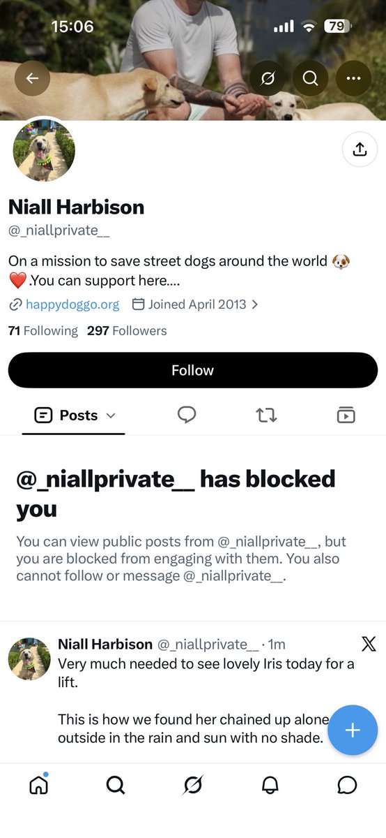 247_lee's tweet photo. @NiallHarbison Niall’s posts are still being stolen by this account, which I’m surprised is still up. If you haven’t already, report this account. https://t.co/YYdn2nwl2J