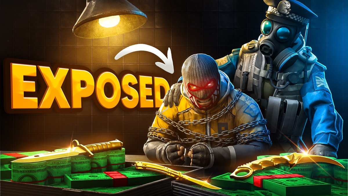 KingHaiX's tweet photo. My biggest undercover investigation is finished.

I went undercover inside an active CS2 Scam Network to expose how CS2 players are being targeted through Steam, Discord, fake FaceIT bots, fake Anti-Cheat software and advanced skin theft methods. 

I exposed the most dangerous group of scammers and even saw how they operate and scam people in real time.

Video is out on my main channel.