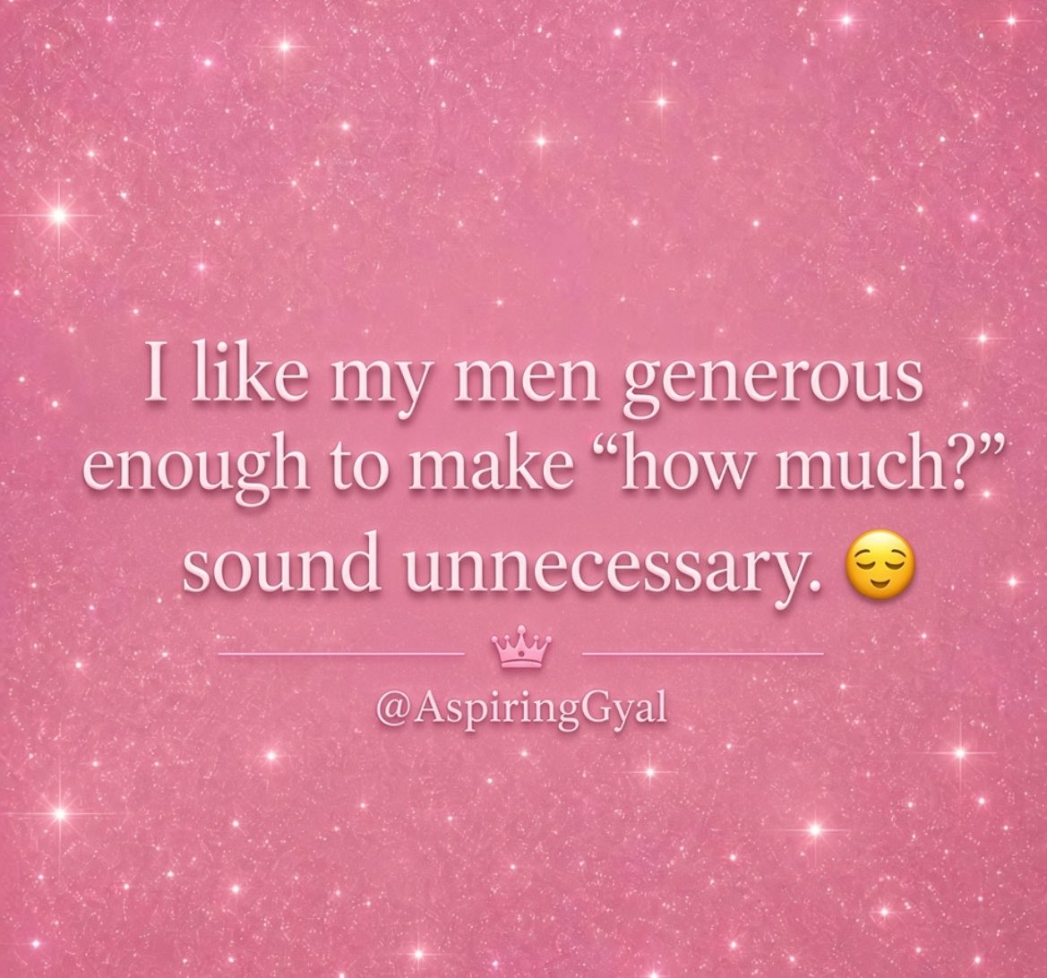 AspiringGyal's tweet photo. ✨ I’m a soft girl with a hard-to-get heart… treat me like the princess I am or keep walking 💕👑 https://t.co/By6SY2gTJw