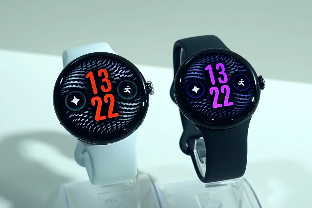 impress_watch's tweet photo. グーグル「Pixel Watch 5」登場　GPS精度2倍で健康管理も強化　62800円から https://t.co/6x10Ok6AGX https://t.co/tKgP3gMmbM