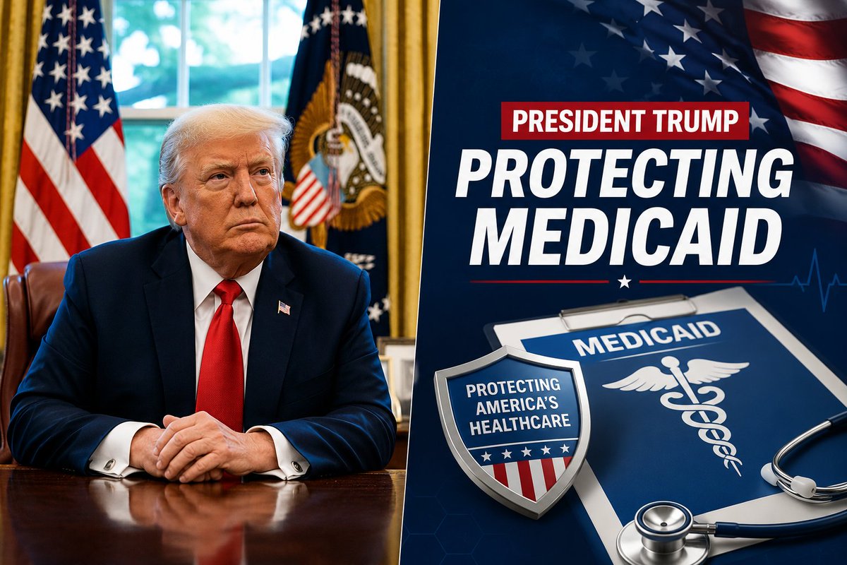 AmericaReloade's tweet photo. 🚨🇺🇸 BREAKING — USA:
Trump Moves To Cut Medicaid Funding For Gender-Transition Treatments For Minors.

Do you support Trump’s decision?

🟢 A) YES — Protect children

🔴 B) NO — Keep access https://t.co/uTYhjWIcns