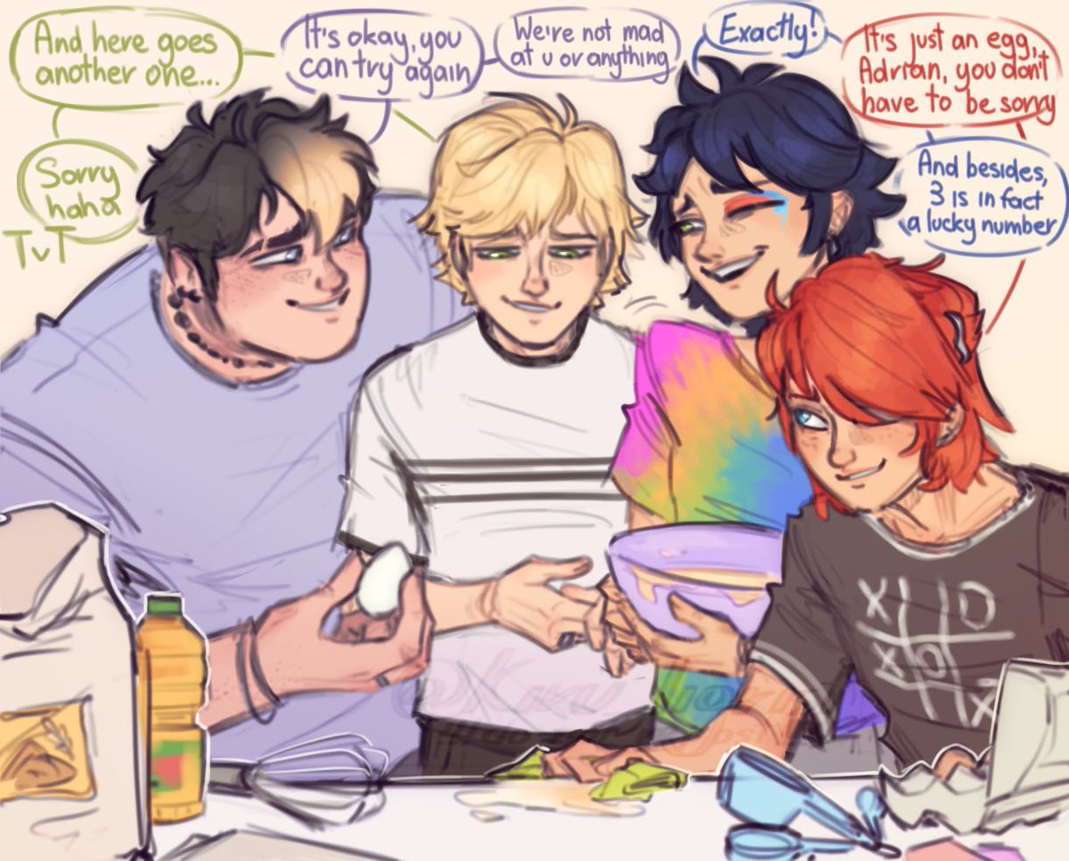 Kiru_Tigrist's tweet photo. Idk I just thought it would be cute to draw TvT

#mlb #miraculous #fanart #mlbs6 https://t.co/oUMKeSLS7w