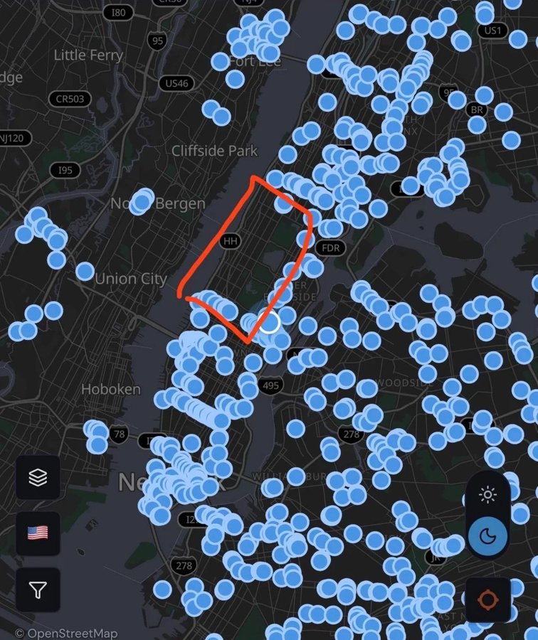 1776General_'s tweet photo. Flock cameras are absent in Jewish areas.

Look up the areas in your state known to be heavily jewish and drop them in the comments. https://t.co/0GKZ5gQDKf