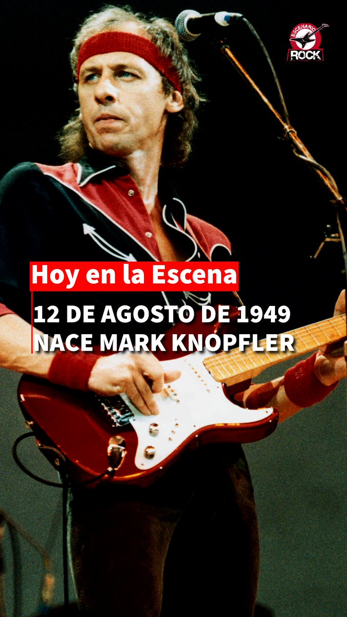 EscenarioRock's tweet photo. 12 DE AGOSTO DE 1949 NACE MARK KNOPFLER

Nació en Glasgow, Escocia, Mark Knopfler, guitarrista, cantante y compositor británico, fundador y líder de Dire Straits. 

Su estilo elegante, preciso y profundamente expresivo, tocando la guitarra con los dedos y sin púa👇🏼 https://t.co/sosHzYtMS6