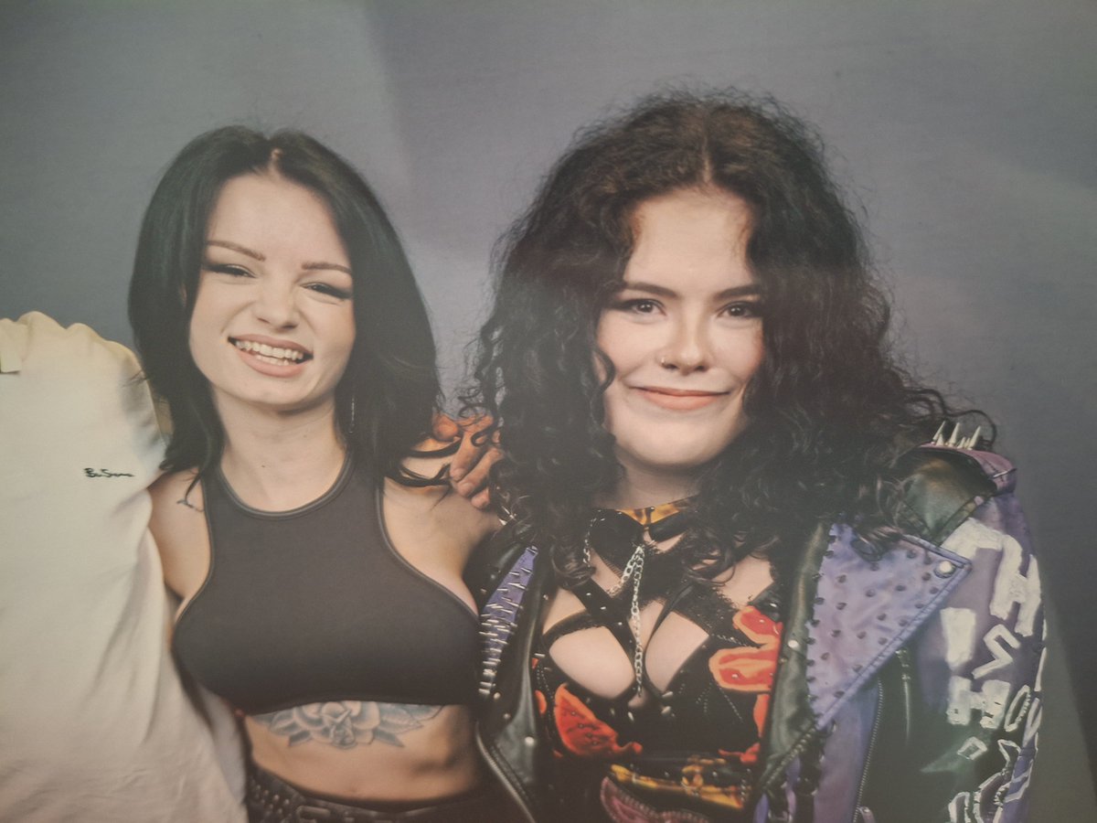 mia4brutality's tweet photo. Without a doubt its @Saraya my favourite person forever and ever!!! I cant believe i even get to see her again in liverpool 🥹 hopefully i will see her in the ring with me one-day!!! https://t.co/CjSnXADzMr