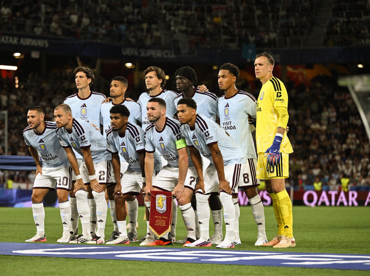 AVFCOfficial's tweet photo. Up the Super Cup EuroVilla 💜 https://t.co/GtFnh0C7yn