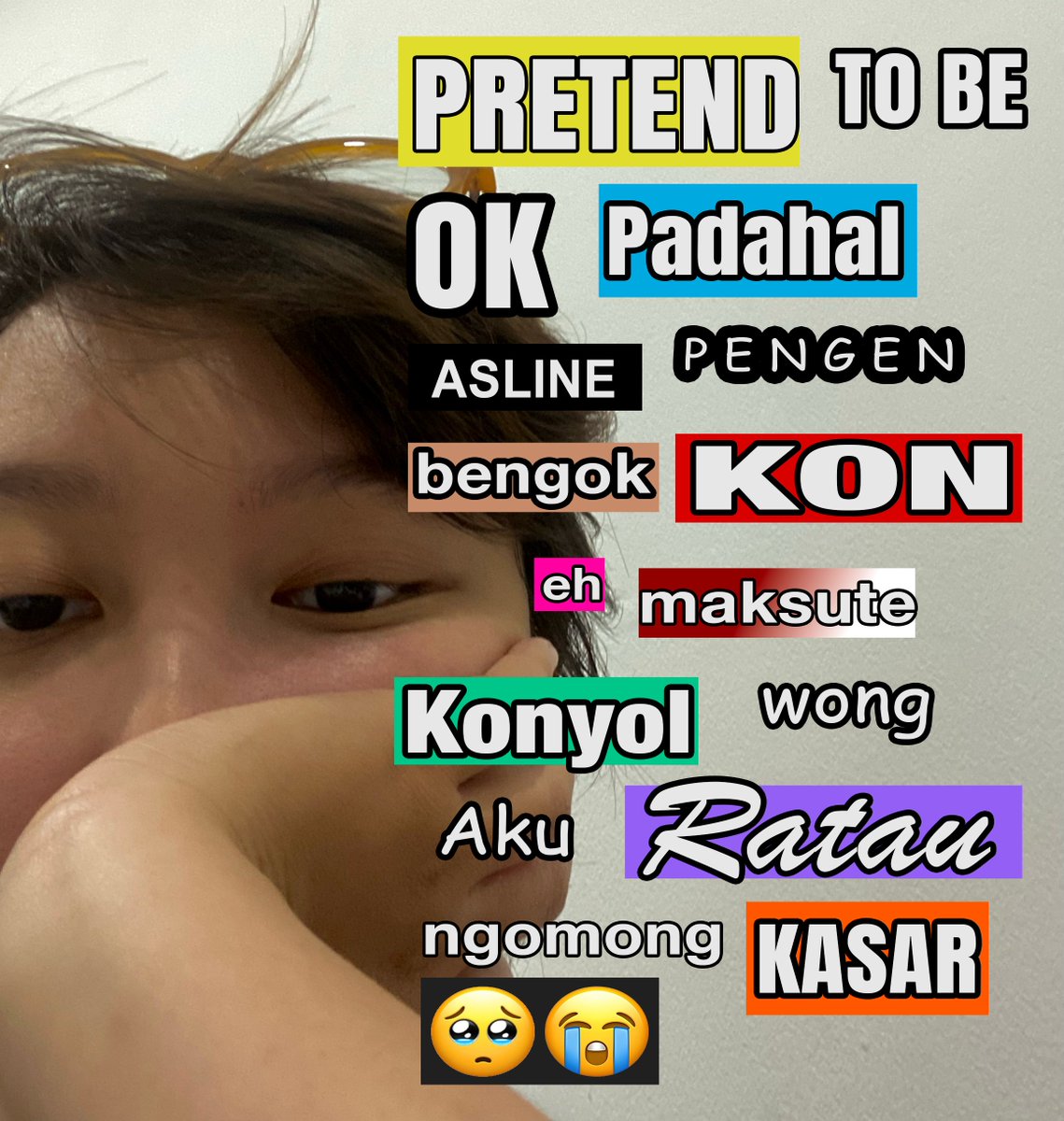 jawafess's tweet photo. Quote dina iki yo lur 😔
Nganggo rupaku yo ben, nyat aku narsis https://t.co/YUnJmwRkw7