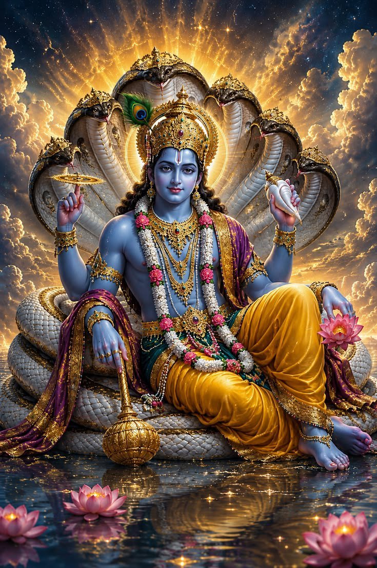 brkapur's tweet photo. शुभ बृहस्पतिवार।देवगुरु बृहस्पति और भगवान  विष्णु की कृपा से सर्वत्र सुख-शांति हो।"ऊँ ग्रां ग्रीं ग्रौं स:गुरुवे नमः।" " शान्ताकारं भुजगशयनं पद्मनाभम् सुरेशम् विश्वाधारं गगनसदृशम् मेघवर्णम् शुभांगम्। लक्ष्मी कांत कमलनयनं योगिभिर्याध्यम्। वंदे विष्णुं भवभयहरं सर्वलोकैकनाथम्।। https://t.co/Gz3K2hbOAn