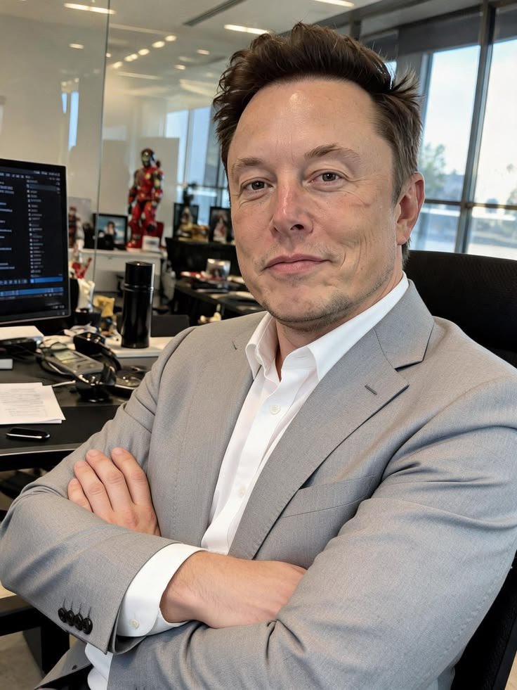 ElonEmpireUS's tweet photo. What do you think is the biggest key to success?
A. Hard work 💪
B. Innovation 🧠
C. Taking risks 🚀
D. Never giving up 🔥 https://t.co/5tqW0WxAws