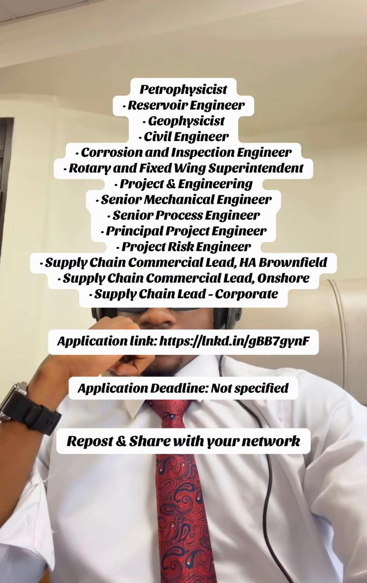 EngrDapper's tweet photo. For Fresh Graduates &amp; Experienced Hires.

Renaissance Africa Energy Company is currently hiring for multiple roles:

Application link: https://t.co/1ATq7s3kt3

Application Deadline: Not specified

Repost &amp; share with interested candidates within your network.

#Renaissance https://t.co/vjWlai6NyM