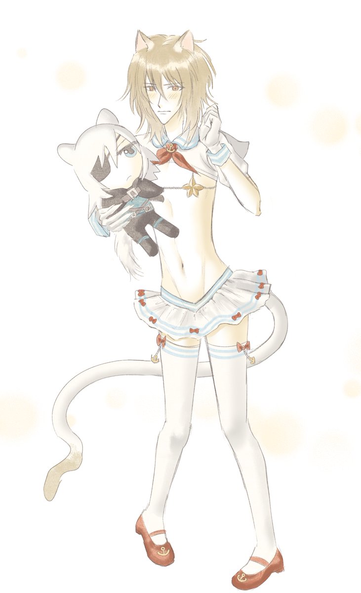 vzero1chi's tweet photo. 🐱⚓️🎀 #lamento https://t.co/rPKvOfEyxp