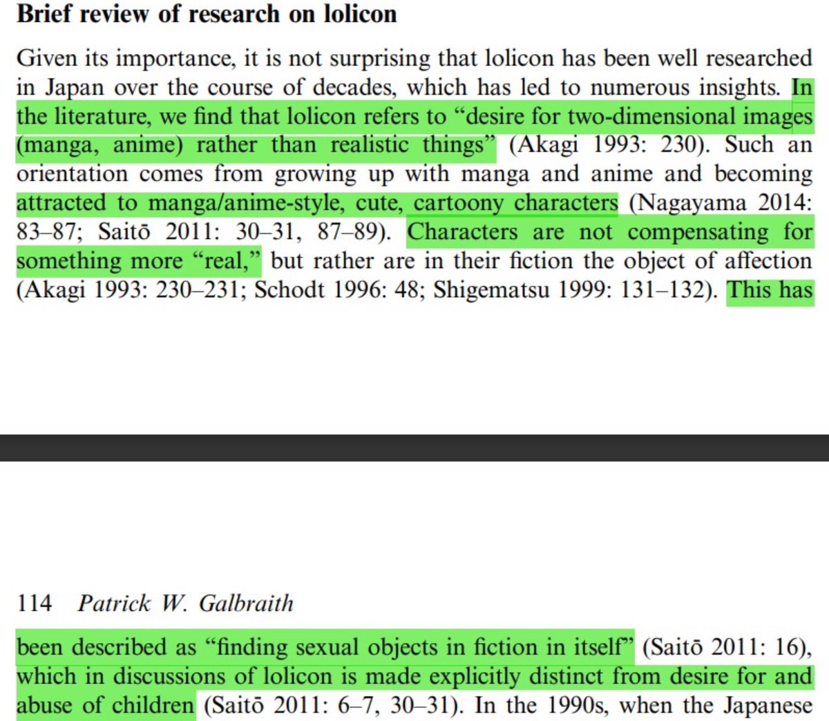 AidenFerrisAlt's tweet photo. @KKatikoka32672 @Snow_Trapped @lunarllua + Those 3 discredit any link between fiction &amp; CSA crimes. A Danish study, Japanese Studies, &amp; an American one done for Ashcroft v Free Speech case. 3 different places around the world. So you can’t claim bias. Oh, &amp; how about these? Where I’ll point out fictional interests - https://t.co/MmLTXYoez4