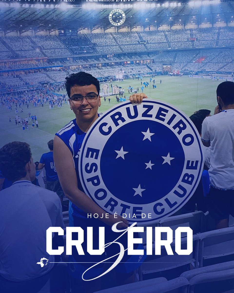 Cruzeiro's tweet photo. VAMOS, CABULOSO! 🔵⚪ https://t.co/w1C5b5h3eD