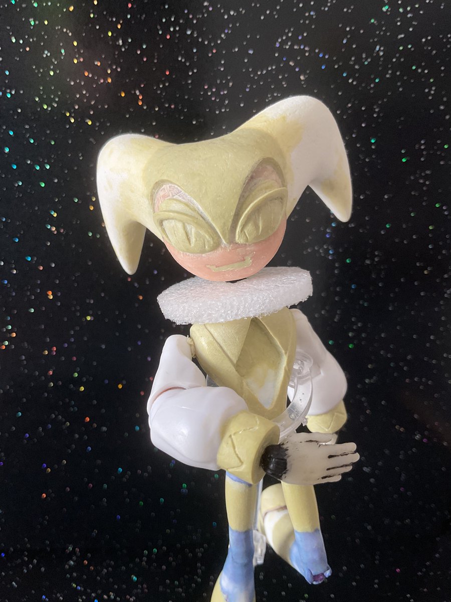 aurova_nova's tweet photo. There’s an eclipse here today and it feels like a special occasion
So I’ll share this action figure I’m working on (⸝⸝´꒳`⸝⸝)
#NiGHTSintodreams https://t.co/MWNVmYQB08
