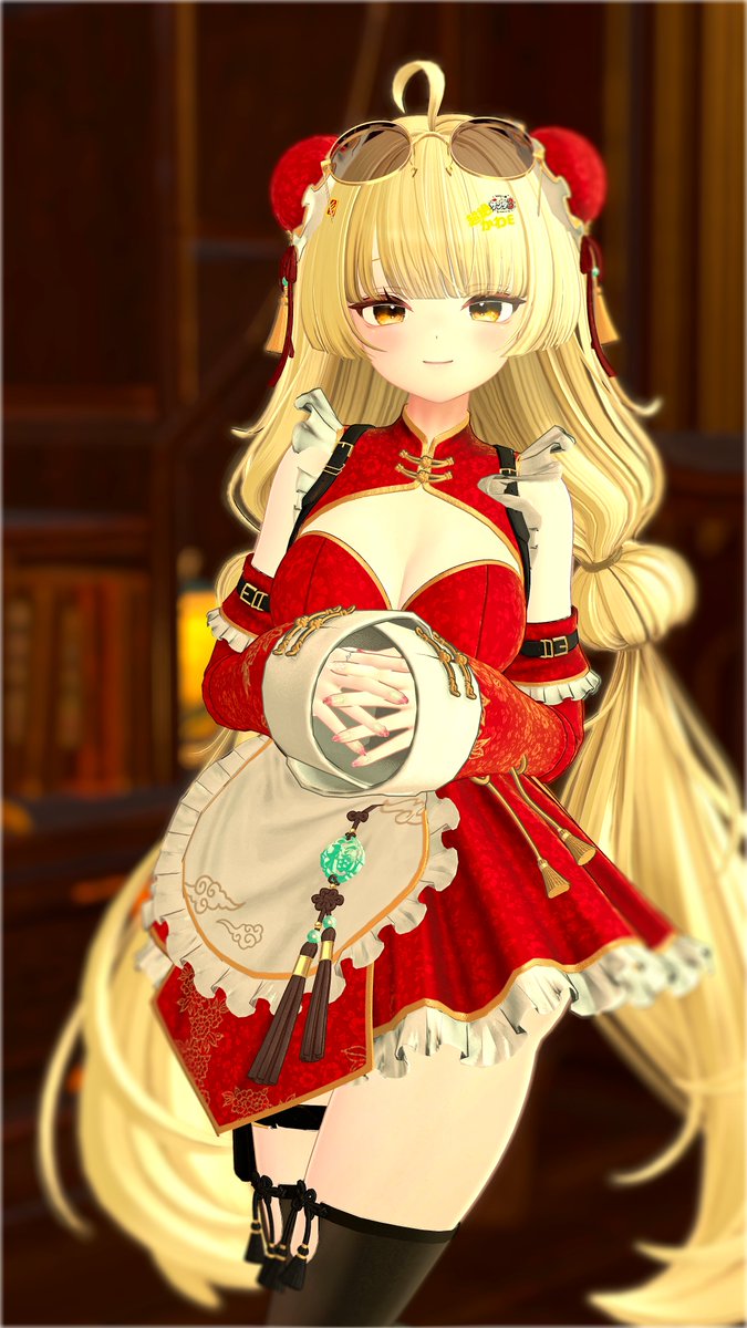vrsanta3's tweet photo. このまよちゃんをあげたら写真がない！
#Mayo_3D #MONGHAUS_vrc #VRChat https://t.co/BjHj5yCbXd
