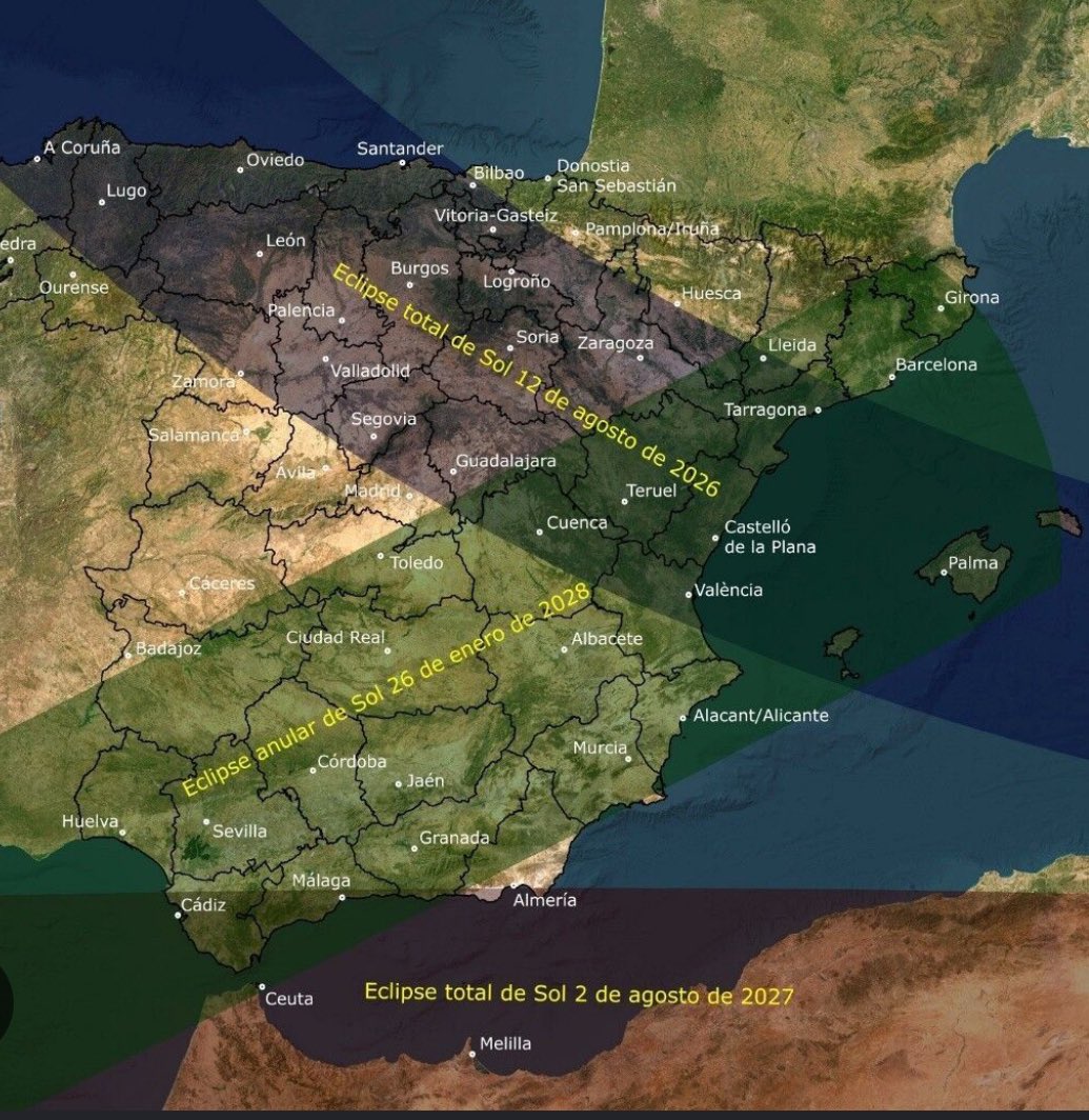 nshispanos's tweet photo. Históricamente los eclipses dan inicio a épocas de caos social y guerras. O al menos coincidido con ello

Será inminente un conflicto España Marruecos? https://t.co/r7c5kM16bt