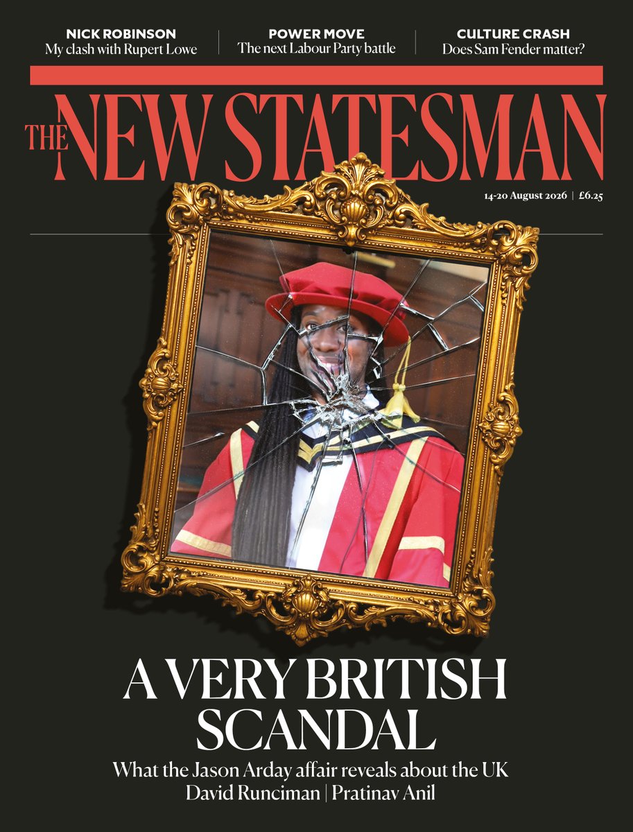 pratinavanil's tweet photo. On the Arday affair. My cover story for @NewStatesman: https://t.co/MVK2seCMju
