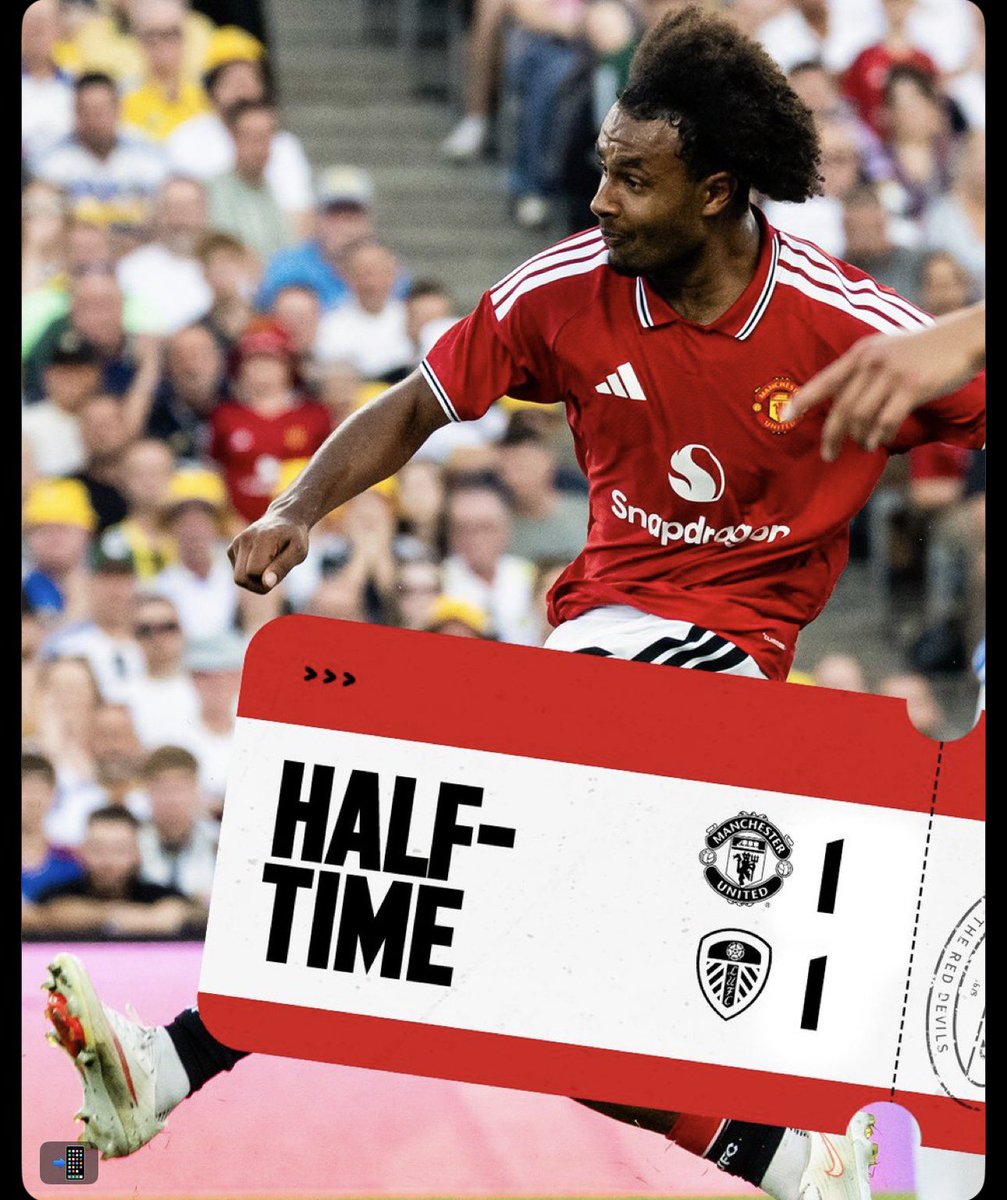 the_samuelUTD's tweet photo. 1-1 at HT

What’s your thoughts 💭? https://t.co/TyCxXm4n7a