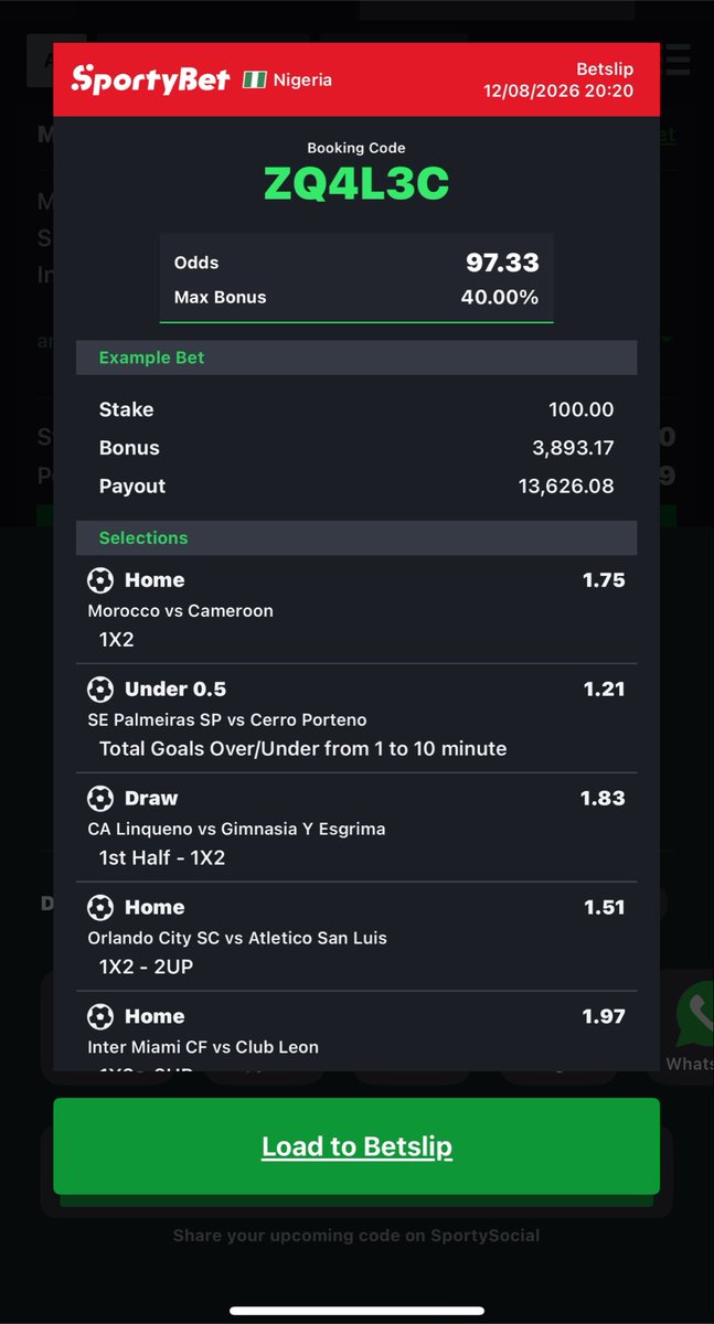 Adamzqmqs's tweet photo. Midnight pick 
Good-luck guys 
✅✅✅ https://t.co/wgIm4Ea0W4