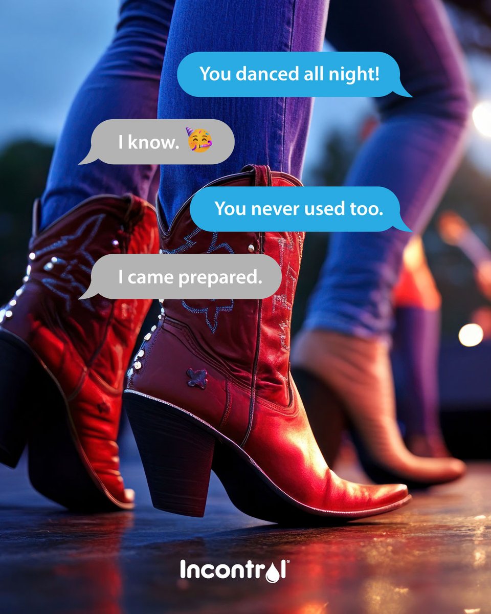 InControlDiaper's tweet photo. Dinner, drinks, dancing, repeat. Incontrol protection keeps up with the whole night. The only thing you should be checking is the playlist.

https://t.co/7BYNUkRXjR

#noleaks #freedom #bladderleaks #incontinence #adultdiapers https://t.co/GhB6L0iJeS