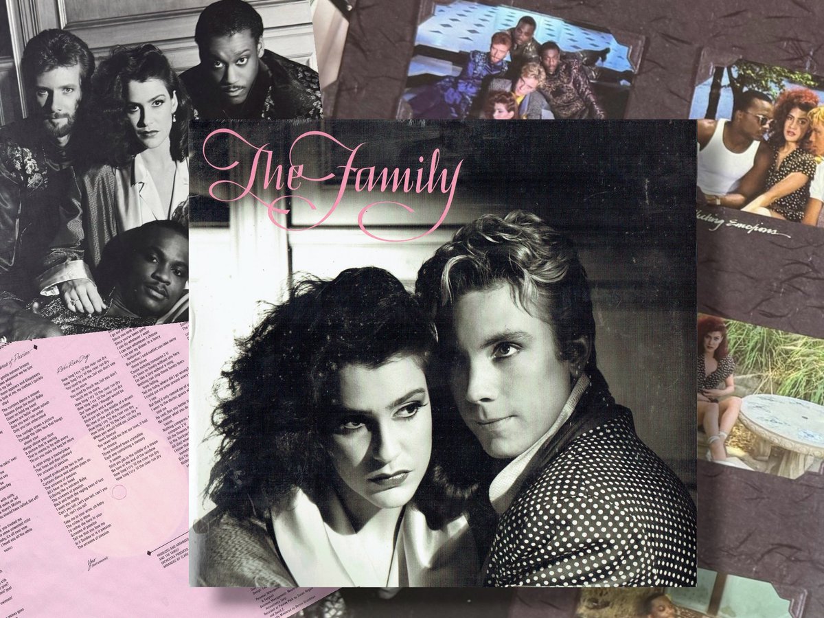 GlamSlamEscape's tweet photo. August 12th 1985 The Family album is released. Possibly our favourite Paisley Park project, with 7 of the 8 tracks being written by Prince (River Run Dry was written by Bobby Z). Prince also played most of the instruments on the recording with saxophone by Eric Leeds and string orchestration by Clare Fischer all topped of with beautiful vocals provided  by St. Paul Peterson and Susannah Melvoin 💜 Read more about the release in the 2Day section of our website https://t.co/jMUrR8GxqC 
#Prince #Prince4Ever #PaisleyPark #PrinceLegacy @PaisleyPark @prince